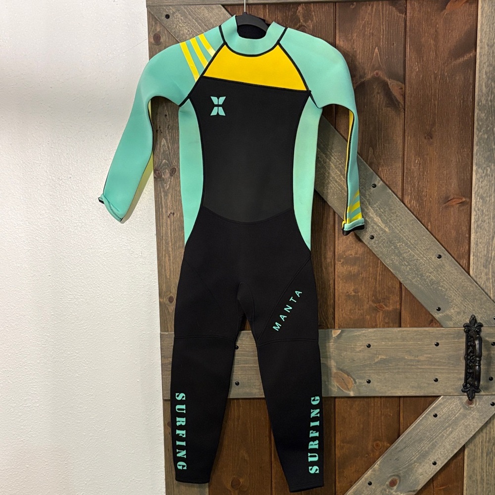 Kids Rashguard - Black, Green, and Yellow